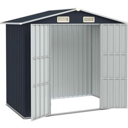 Сарай-хозблок VidaXL 46299 205x129x183 (Anthracite) Thumb