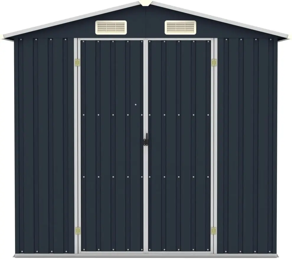 Сарай-хозблок VidaXL 46299 205x129x183 (Anthracite)