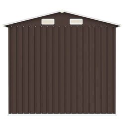 Сарай-хозблок VidaXL 46300 205x129x183 (Brown) Thumb