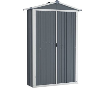 Сарай-хозблок VidaXL 46302 116x45x175 (Grey)