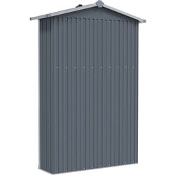 Сарай-хозблок VidaXL 46302 116x45x175 (Grey) Thumb