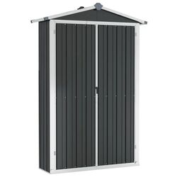 Сарай-хозблок VidaXL 46303 116x45x175 (Anthracite) Thumb
