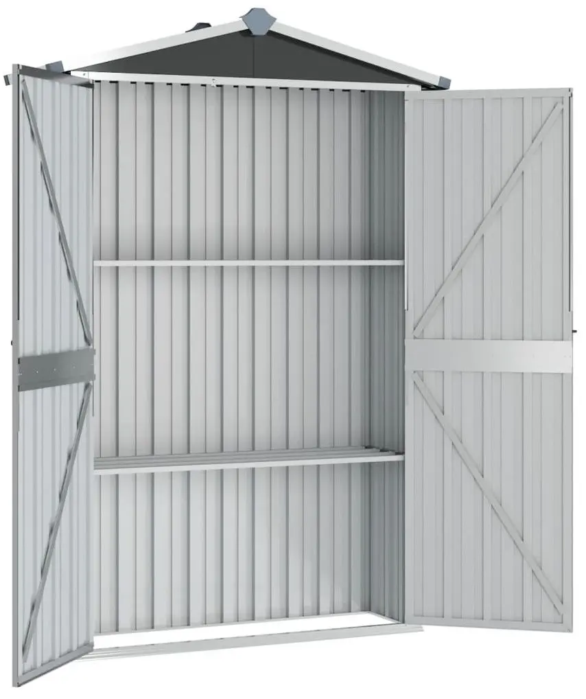 Сарай-хозблок VidaXL 46303 116x45x175 (Anthracite)