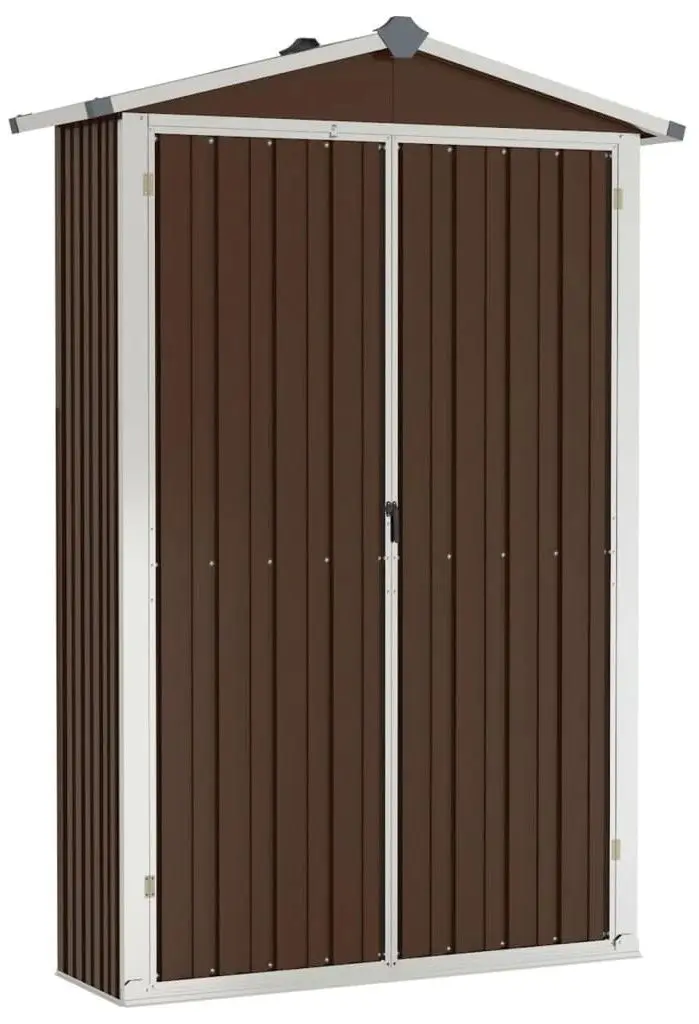 Сарай-хозблок VidaXL 46304 116x45x175 (Brown)
