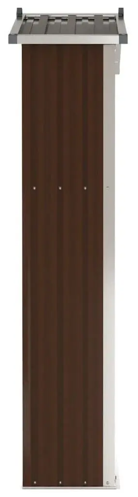 Сарай-хозблок VidaXL 46304 116x45x175 (Brown)