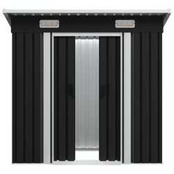 Сарай-хозблок VidaXL 47026 190х124х181 (Anthracite) Thumb