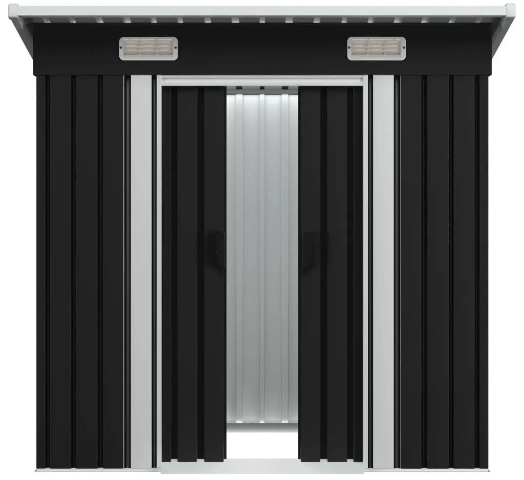 Сарай-хозблок VidaXL 47026 190х124х181 (Anthracite)
