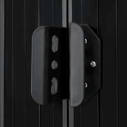 Сарай-хозблок VidaXL 47026 190х124х181 (Anthracite) Thumb