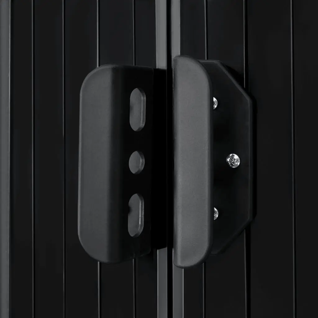 Сарай-хозблок VidaXL 47026 190х124х181 (Anthracite)