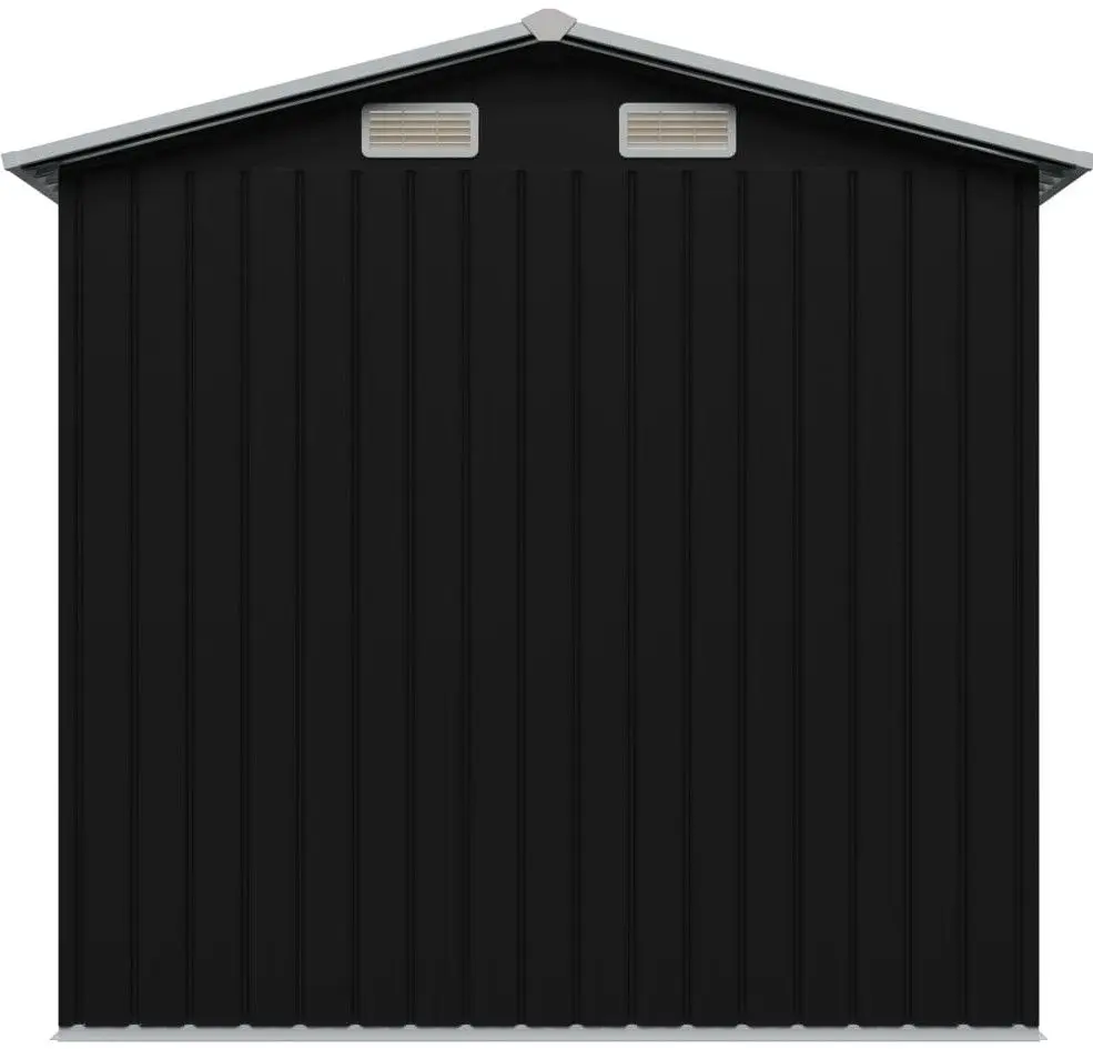 Casuta gradina VidaXL 47028 204x132x186 (Black)