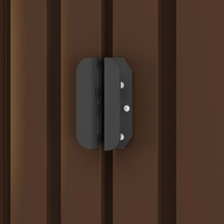 Casuta gradina VidaXL 47029 204х132х186 (Brown) Thumb