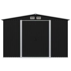 Сарай-хозблок VidaXL 47030 257x205x178 (Anthracite) Thumb