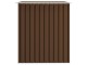 Сарай-хозблок VidaXL 47031 257x205x178 (Brown)