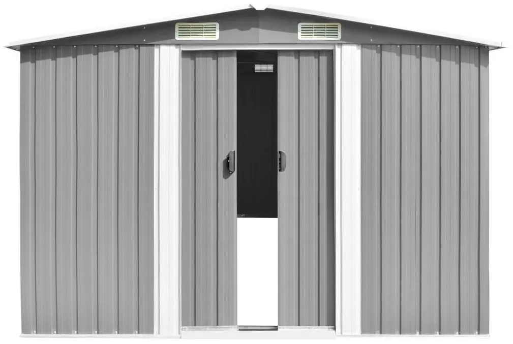 Сарай-хозблок VidaXL 47033 257x779x181 (Grey)