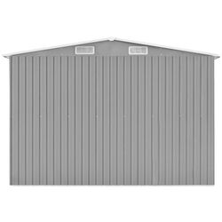 Сарай-хозблок VidaXL 47033 257x779x181 (Grey) Thumb