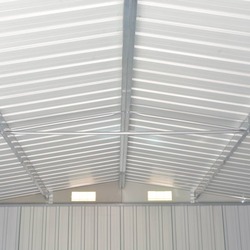 Сарай-хозблок VidaXL 47033 257x779x181 (Grey) Thumb