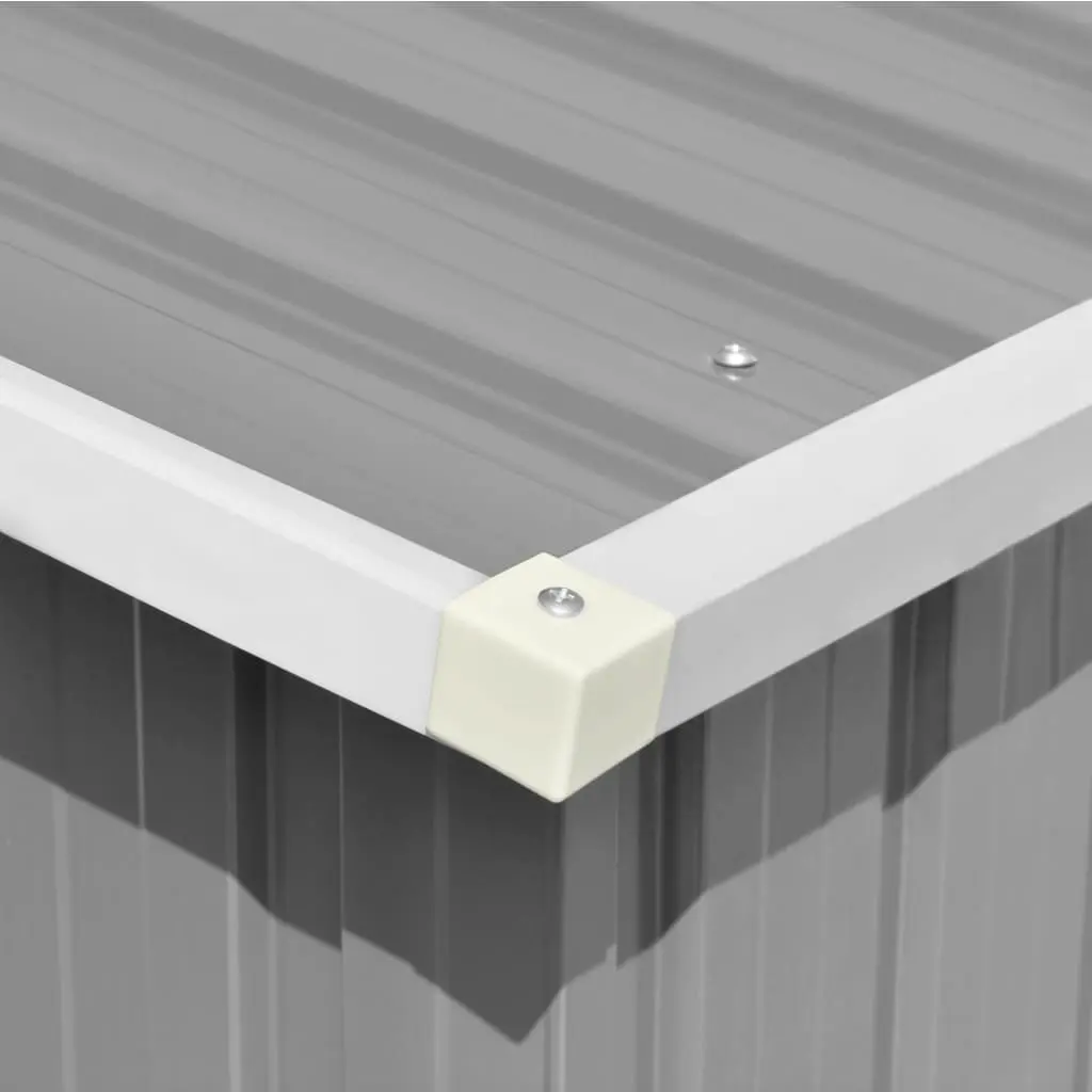 Сарай-хозблок VidaXL 47033 257x779x181 (Grey)