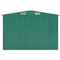 Сарай-хозблок VidaXL 47036 257x990x181 (Green) Thumb