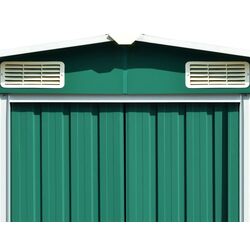 Сарай-хозблок VidaXL 47036 257x990x181 (Green) Thumb