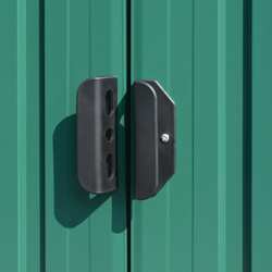 Сарай-хозблок VidaXL 47036 257x990x181 (Green) Thumb