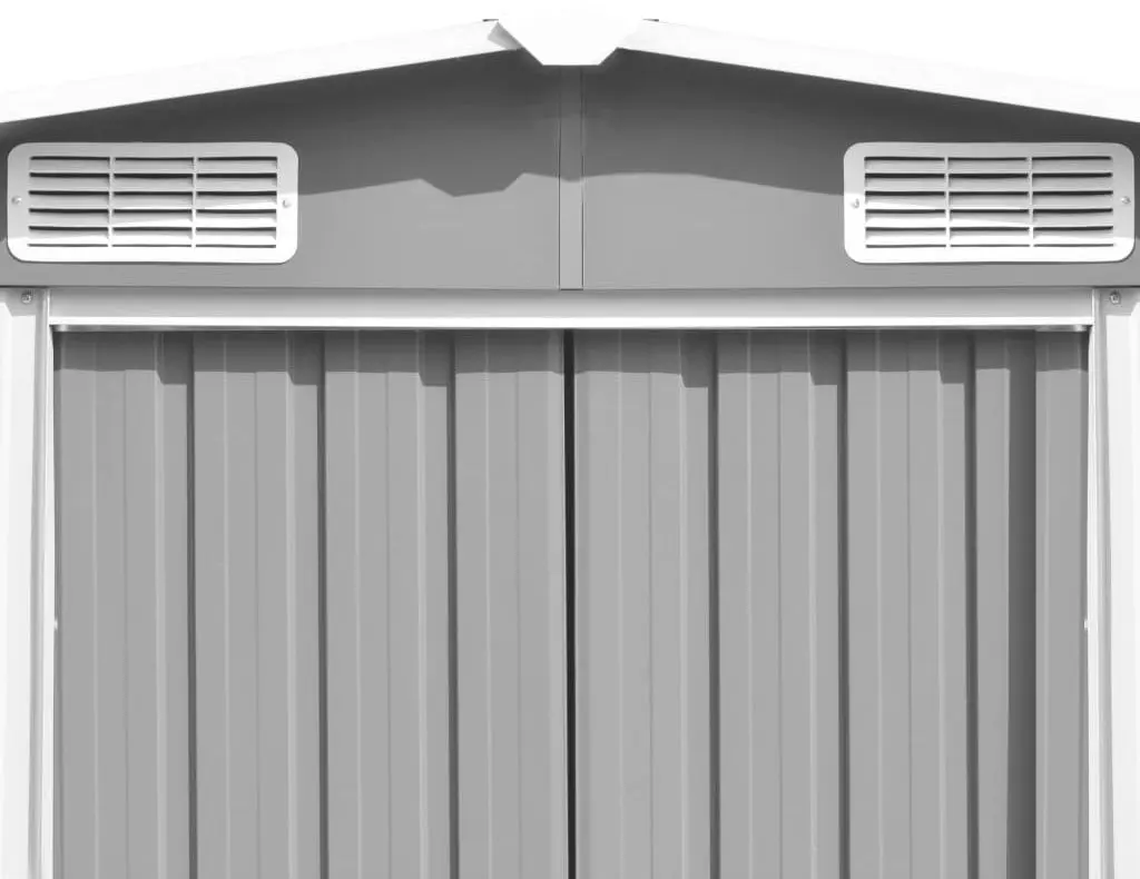 Casuta gradina VidaXL 47037 257x990x181 (Grey)