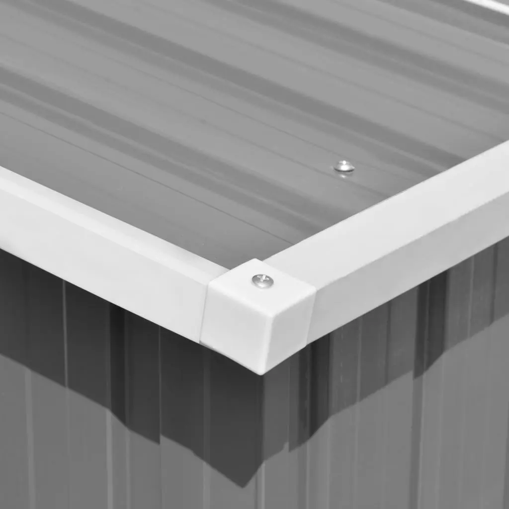 Casuta gradina VidaXL 47037 257x990x181 (Grey)