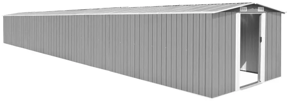 Casuta gradina VidaXL 47037 257x990x181 (Grey)