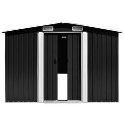 Casuta gradina VidaXL 47038 257x990x181 (Anthracite) Thumb