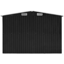 Casuta gradina VidaXL 47038 257x990x181 (Anthracite) Thumb