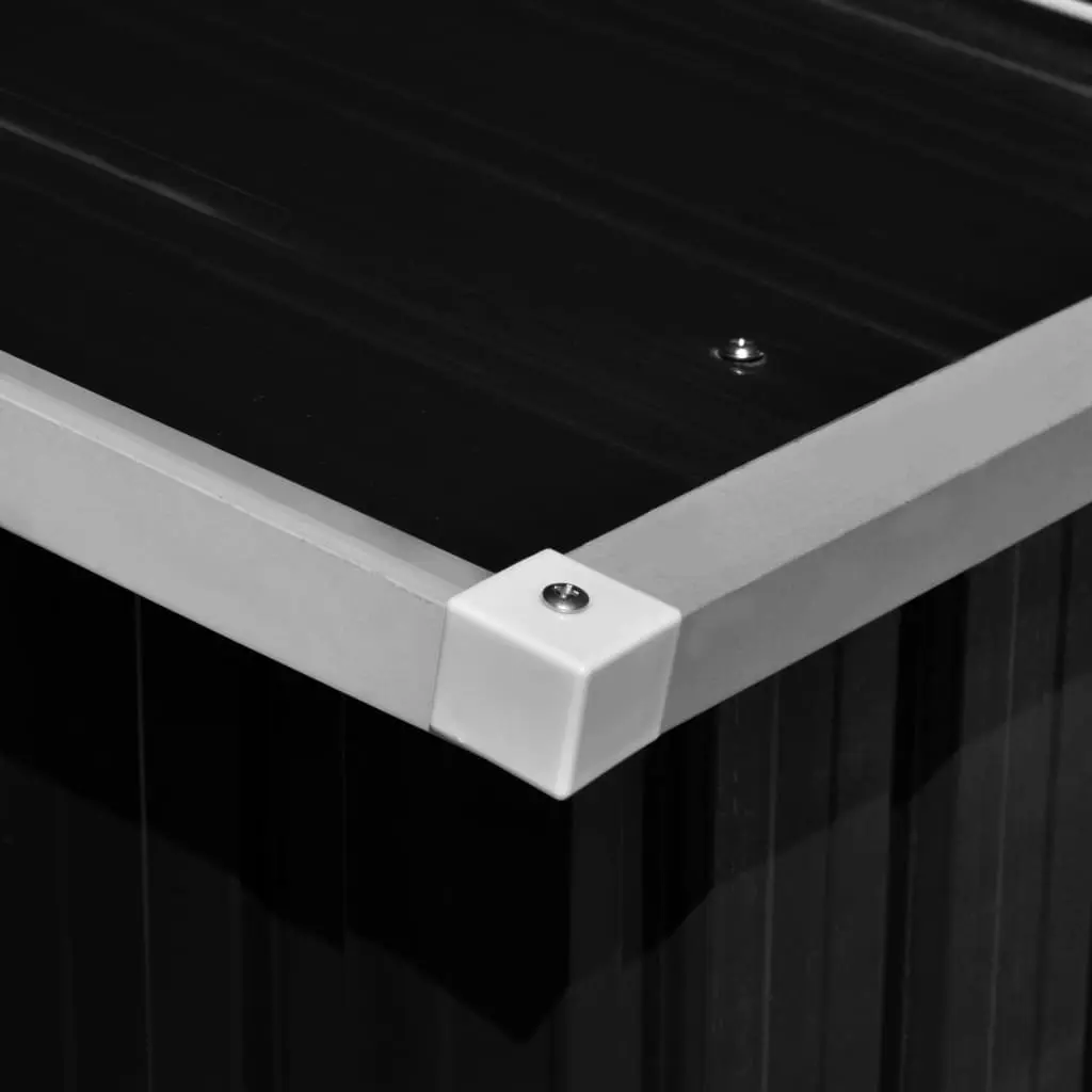 Casuta gradina VidaXL 47038 257x990x181 (Anthracite)