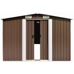Casuta gradina VidaXL 47039 257x990x181 (Brown) Thumb