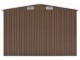 Сарай-хозблок VidaXL 47039 257x990x181 (Brown)