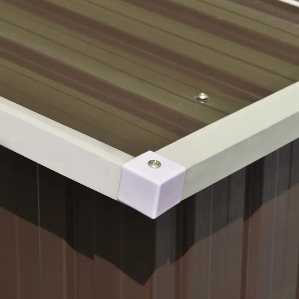 Casuta gradina VidaXL 47039 257x990x181 (Brown)