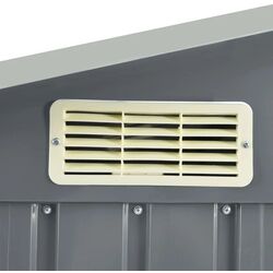 Сарай-хозблок VidaXL 47103 205x130x183 (Light Grey) Thumb