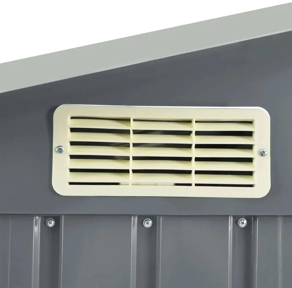 Сарай-хозблок VidaXL 47103 205x130x183 (Light Grey)