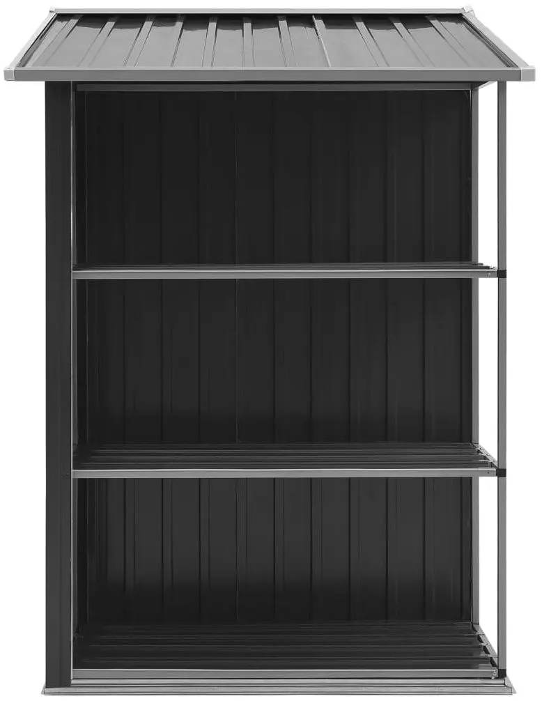 Casuta gradina VidaXL 47106 205x130x183 (Anthracite)