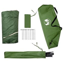 Сарай тентовый VidaXL 94377 204x183x178 (Green) Thumb