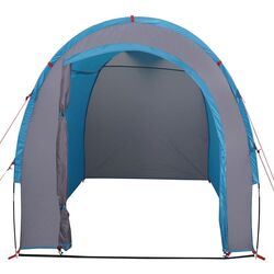 Casuta de gradina VidaXL 94378 204x183x178 (Blue) Thumb