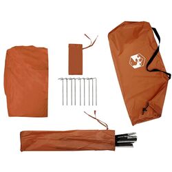 Casuta de gradina VidaXL 94379 204x183x178 (Orange) Thumb