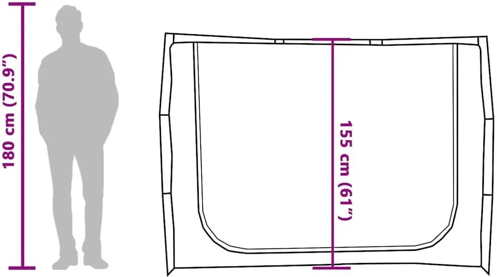 Casuta de gradina VidaXL 94581 (Grey)