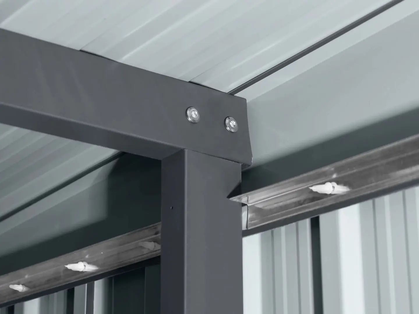 Сарай-хозблок GoodHome Basic 224x267x199 (Grey)