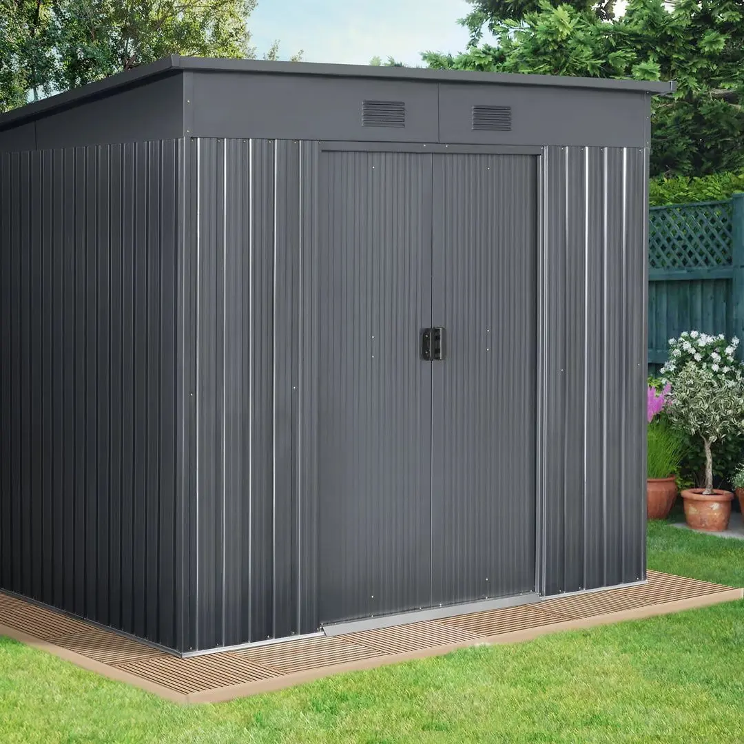 Сарай-хозблок GoodHome Basic 224x267x199 (Grey)