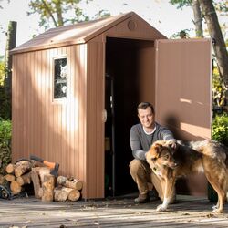 Сарай-хозблок Keter Darwin 246949 4x6 (Wood Brown) Thumb