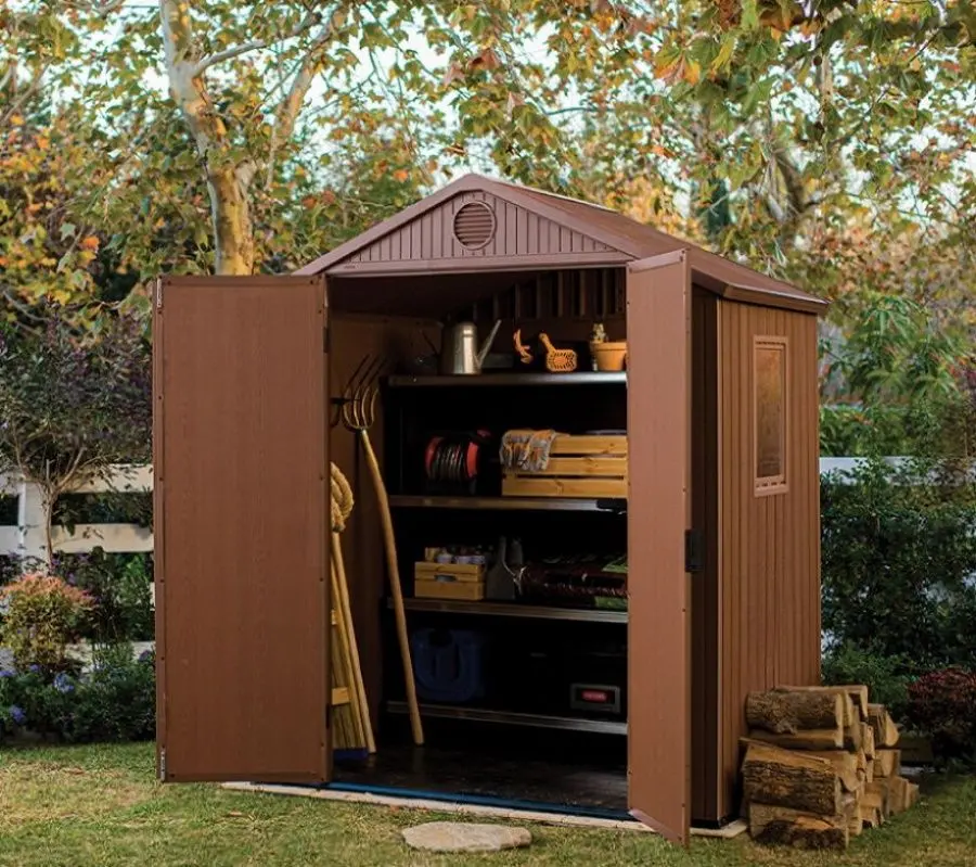 Сарай-хозблок Keter Darwin 249364 6x4 (Wood Brown)