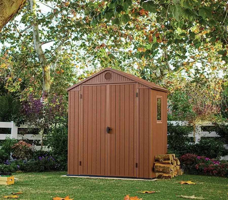 Сарай-хозблок Keter Darwin 249364 6x4 (Wood Brown)