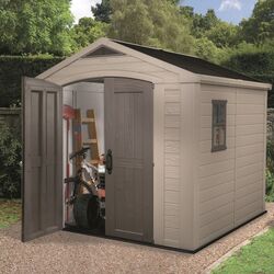 Сарай-хозблок Keter Factor 8x8 (Beige) Thumb