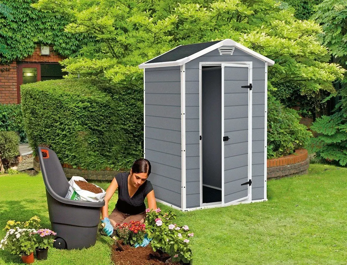 Сарай-хозблок Keter Manor 2300 4x3 (Grey/White)