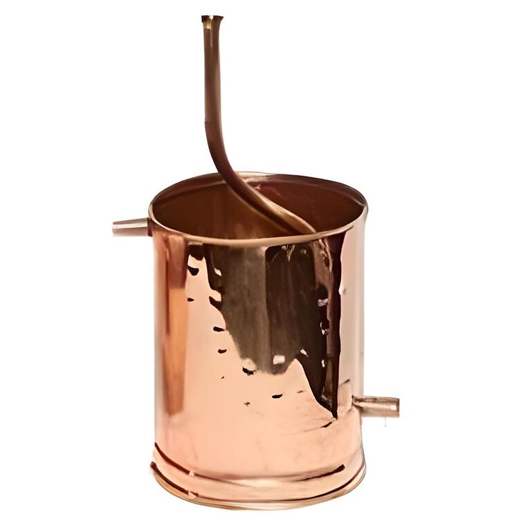 CopperGarden® Alambic suprême pour Whisky 2L - avec brûleur à alcool