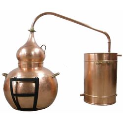 Аламбик без колонны с трубкой слива Al-Ambiq 100L (Cooper)