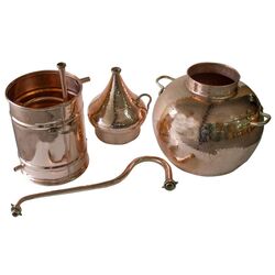 Alambic fara coloana cu tub de scurgere Al-Ambiq 500L (Cooper) Thumb